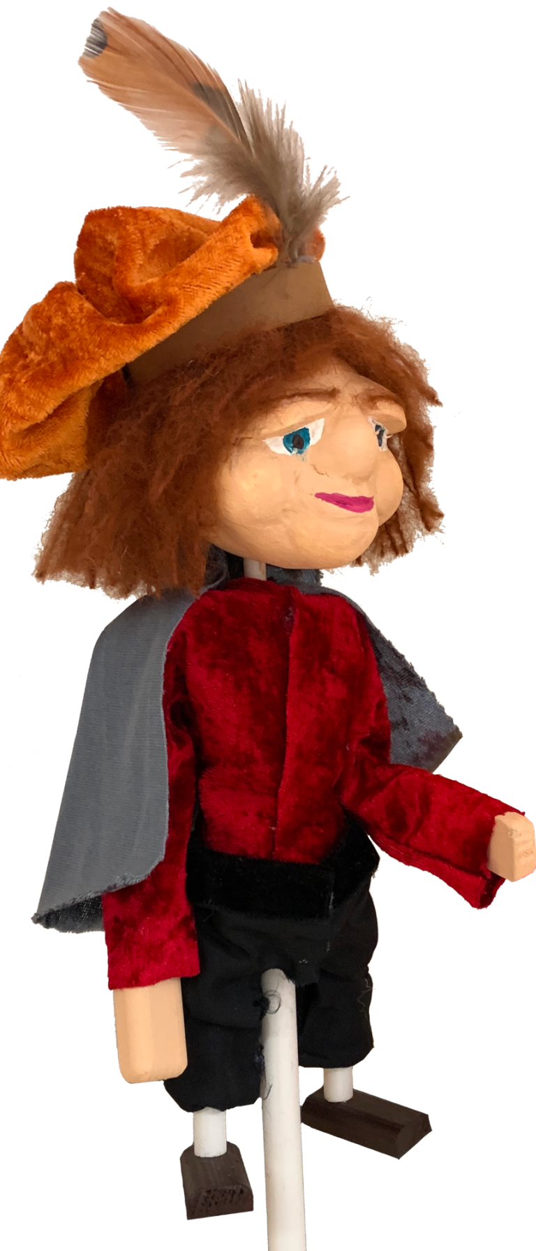 'theakrino'-Stabfigur eines jungen Prinzen