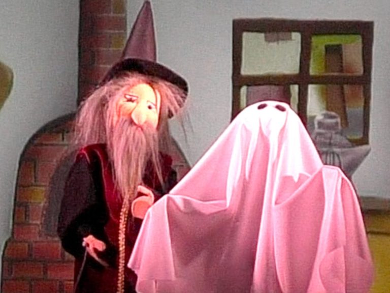 'theakrino'-Marottenfiguren in Aktion